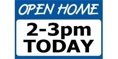 Open Home Sign 1